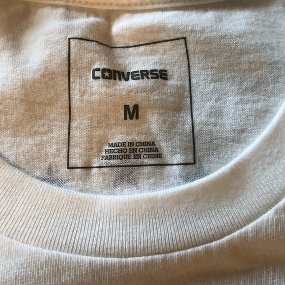 Converse T-Shirt, NWOT, Medium, pet/smoke free home - Picture 7 of 14